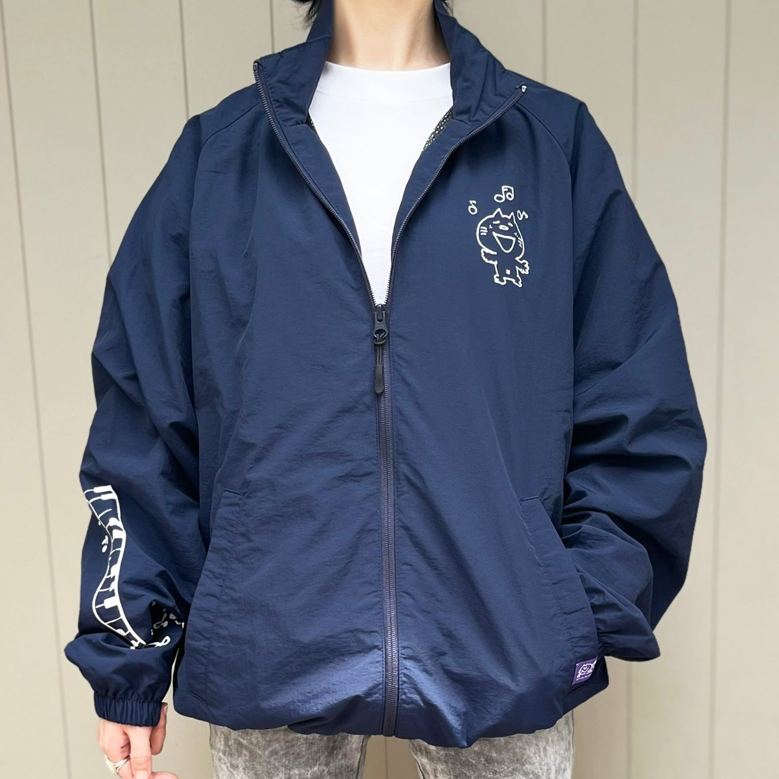 水森亜土】和錆オリジナル ナイロンジャケット『カップル』 – アート