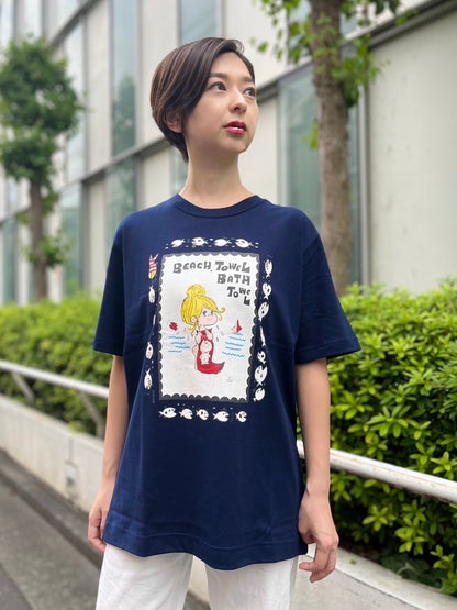 【キャプテンサンタ×水森亜土】コラボ半袖Tシャツ