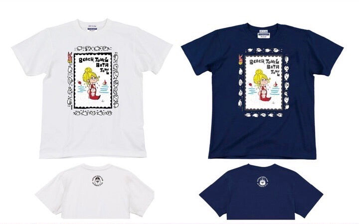 【キャプテンサンタ×水森亜土】コラボ半袖Tシャツ