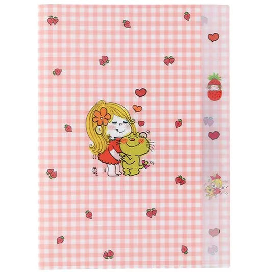 【水森亜土】ダイカットクリアファイル5P〈2種類〉『イチゴ』『フルーツ』