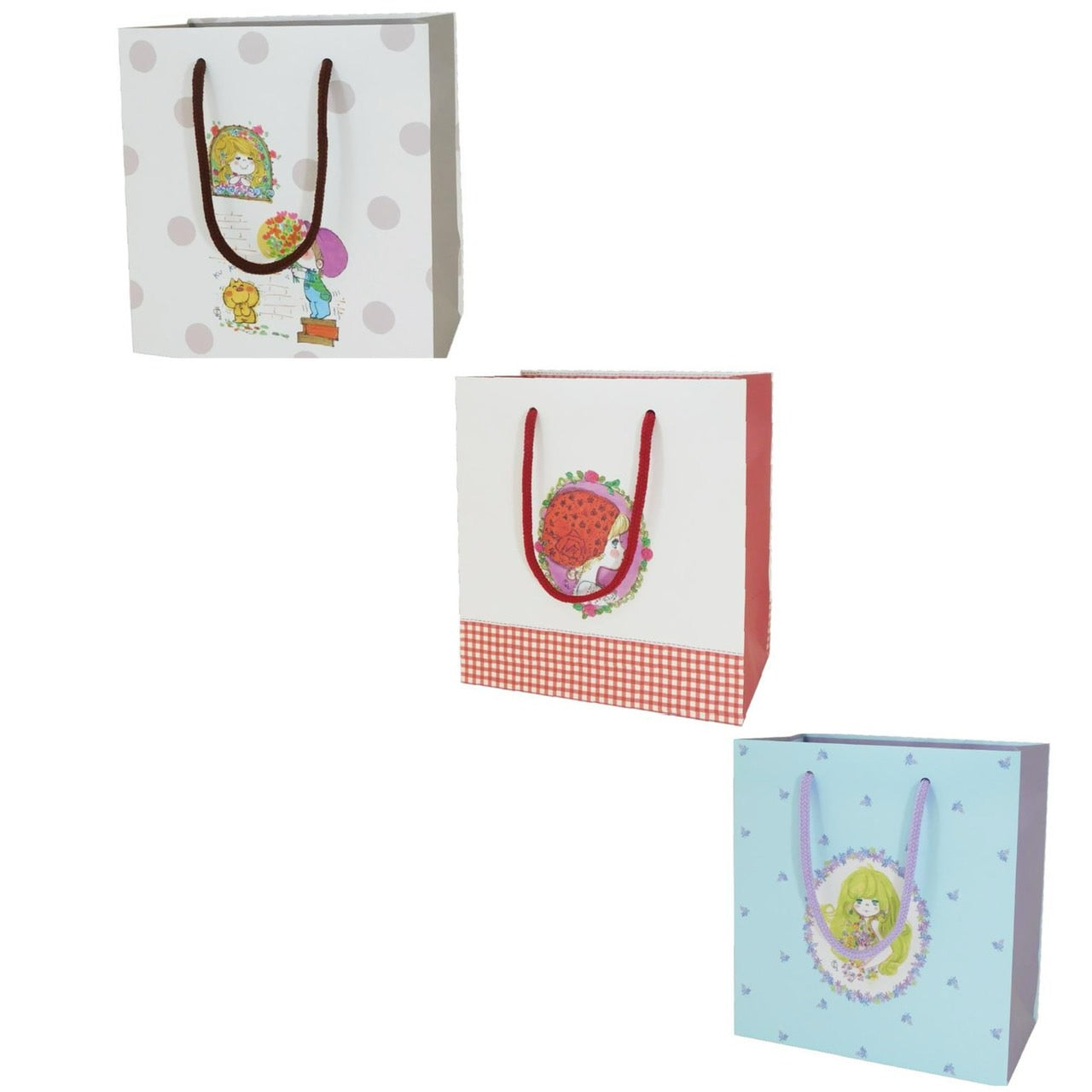 【水森亜土】キャリーバッグ(M)