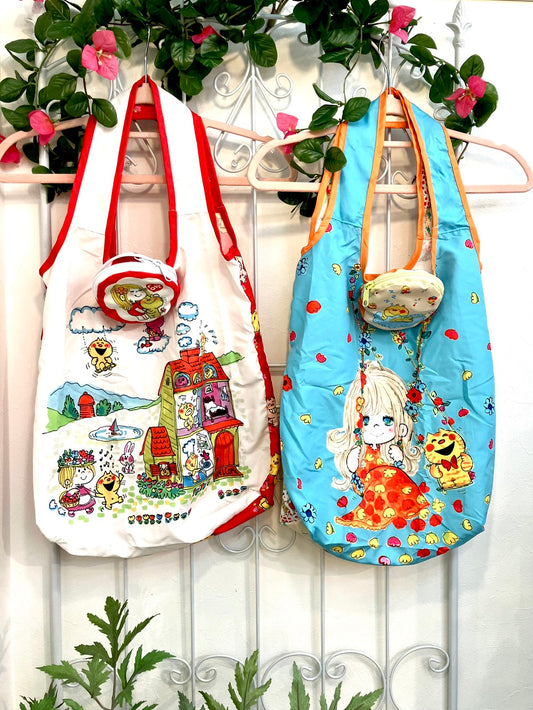 【水森亜土】エコバッグ(2種類)