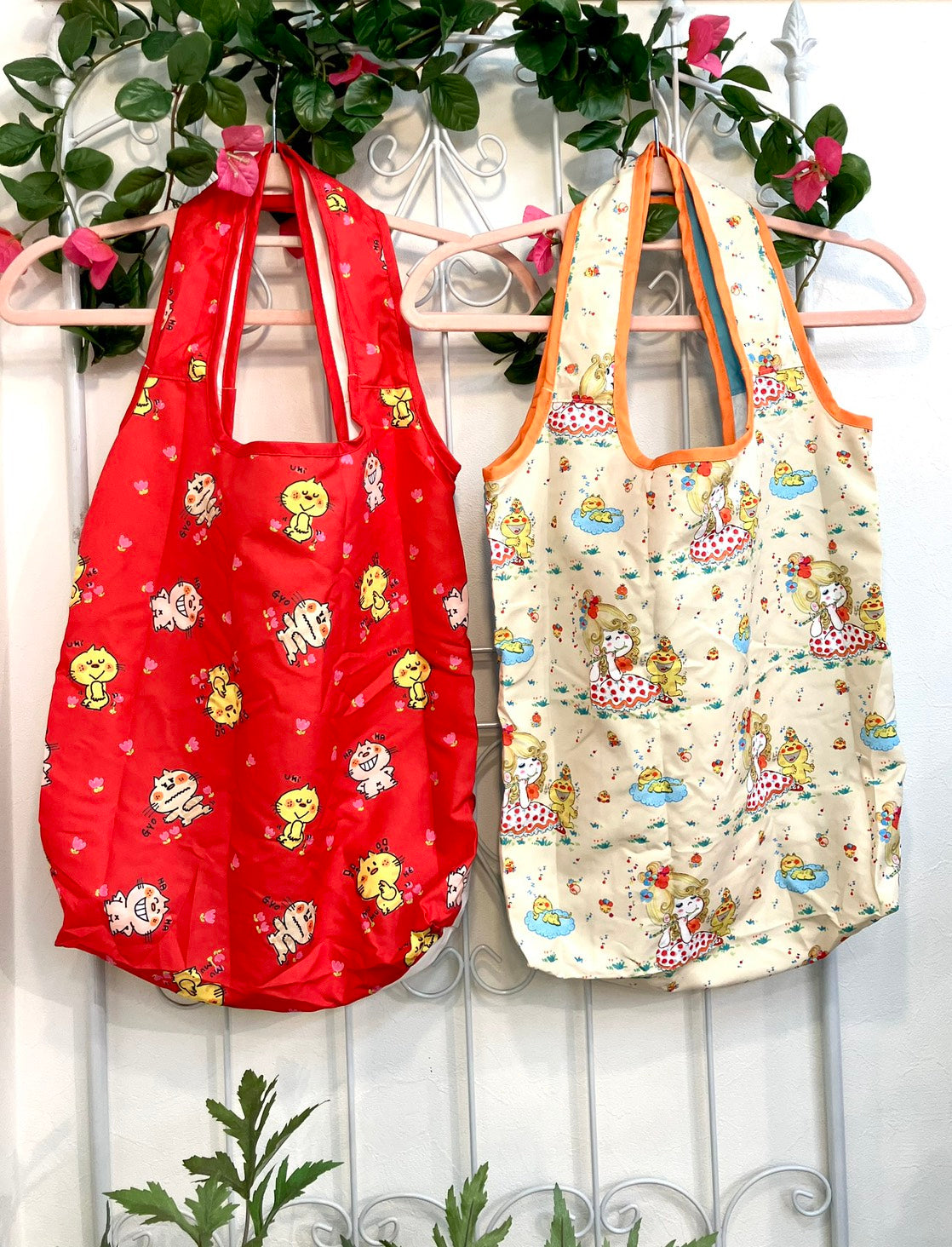 【水森亜土】エコバッグ(2種類)