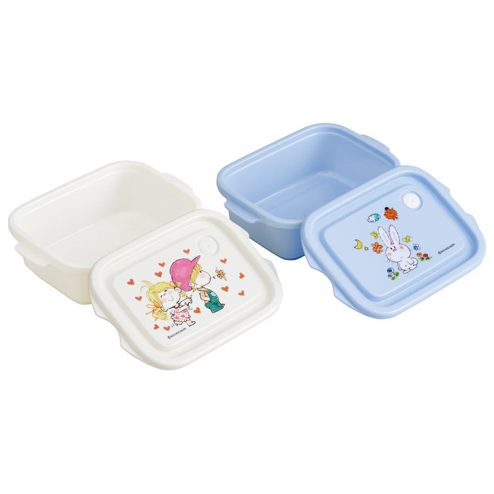 【水森亜土】シールボックス500ml(2個入り)