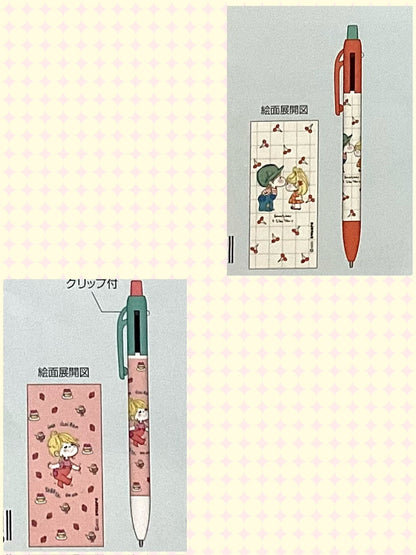 【水森亜土】シャープ＆2色ボールペン