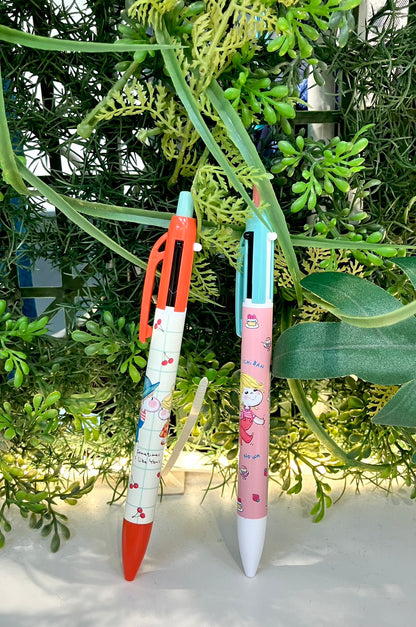 【水森亜土】シャープ＆2色ボールペン