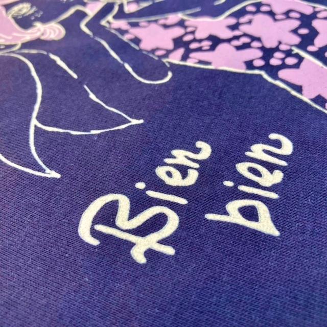 【水森亜土】半袖Tシャツ「リボン」(白) ゆったり/かわいい/男女兼用/あどちゃん/キャラクターグッズ/ギフト/プレゼント/